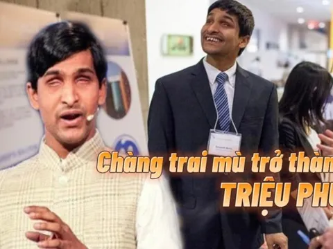 Chàng trai mù khởi nghiệp và trở thành triệu phú ở tuổi 23: "Bạn không cần đôi mắt sáng để thấy được tầm nhìn của mình”