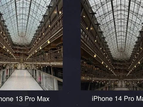 So sánh ảnh chụp từ camera iPhone 14 Pro Max và iPhone 13 Pro Max