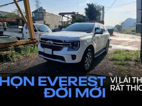Chủ xe Ford Everest 2022: 'Thiết kế đẹp, vận hành tốt, chỉ còn vài điểm chưa ưng'