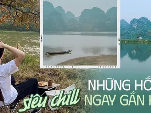 Những hồ nước đẹp ngay gần Hà Nội khiến du khách "phải lòng"