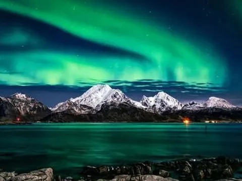 Đất nước gần Bắc Cực trở thành điểm 'săn' cực quang lý tưởng nhất thế giới