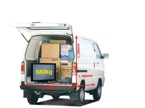 Xe tải nhẹ Suzuki Blind Van - “Cá mập” ngành vận chuyển