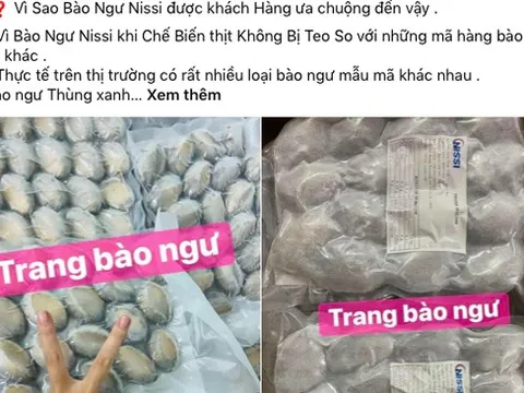 Cẩn trọng xuất xứ bào ngư nhập khẩu giá rẻ bất ngờ