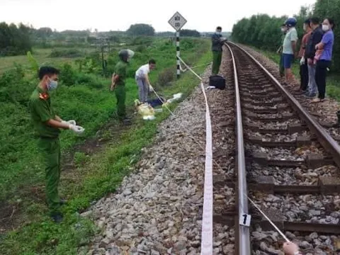 Người đàn ông chưa rõ danh tính bị tàu hỏa tông tử vong