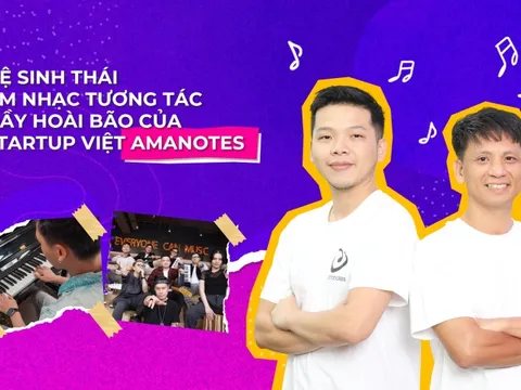 Hệ sinh thái âm nhạc tương tác đầy hoài bão của startup Việt Amanotes