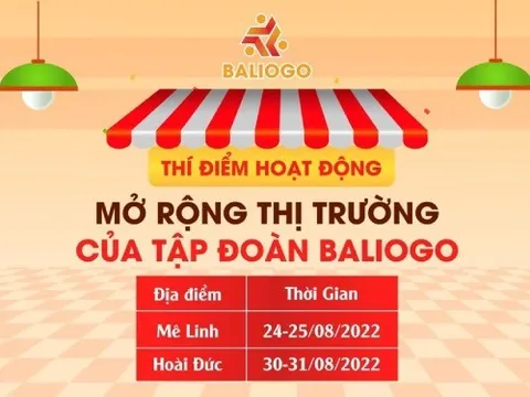 Thương hiệu Baliogo hỗ trợ điểm bán lẻ, đồng hành cùng nhà phân phối