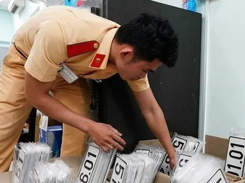 Đấu giá biển số ô tô, thống nhất một mức khởi điểm trên toàn quốc