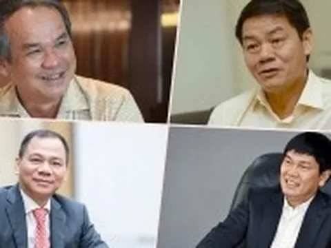 Thời tay trắng ít người biết của 4 tỷ phú Việt