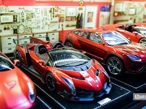 Chiêm ngưỡng dàn mô hình ô tô, xe máy tiền tỷ