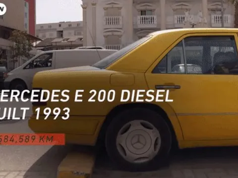 Mercedes-Benz E-Class chạy taxi gần 1,6 triệu km: Động cơ nguyên bản, ‘cả đời’ sửa 1 lần