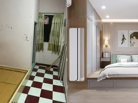 Chi 1,1 tỷ đồng cải tạo nhà, thiết kế đơn giản để dễ dàng vệ sinh