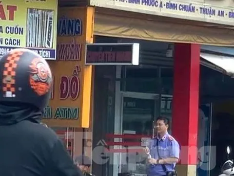 Dùng búa cướp tiệm vàng ở Bình Dương