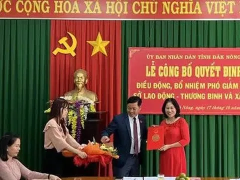 Phó giám đốc Sở xin thôi việc ngay lễ công bố quyết định bổ nhiệm