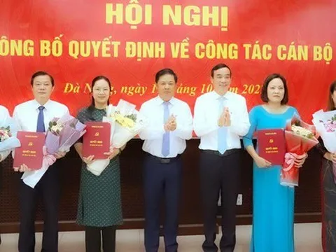 Đà Nẵng điều động, bổ nhiệm nhiều lãnh đạo chủ chốt