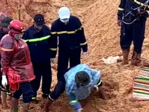 Sập mỏ titan ở Bình Thuận: Tìm thấy thi thể công nhân thứ 3