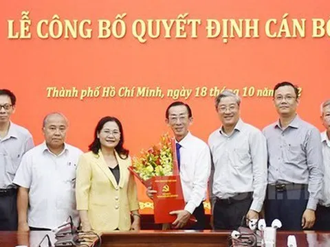 Bổ nhiệm PGS-TS Trần Hoàng Ngân làm Thư ký Bí thư Thành ủy TP HCM
