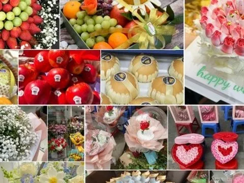 Hoa tươi tràn chợ vẫn ế, khách thích hoa “ăn được”