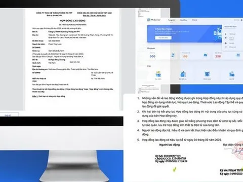 Hợp đồng lao động điện tử: Sẵn sàng từ pháp lý tới ứng dụng thực tiễn