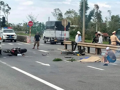 Va chạm xe máy, cụ ông ở Quảng Nam chết thương tâm