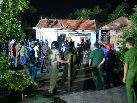 Công an Quảng Nam vây bắt kẻ chặn đường chém 2 ông cháu thương vong