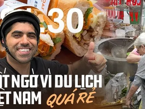 Du khách người nước ngoài bất ngờ vì chi phí du lịch tại Việt Nam vô cùng "phải chăng"