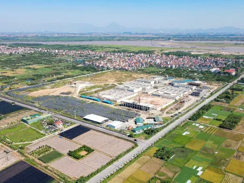 Toàn cảnh nhà máy nước mặt sông Hồng gần 3.700 tỉ đồng