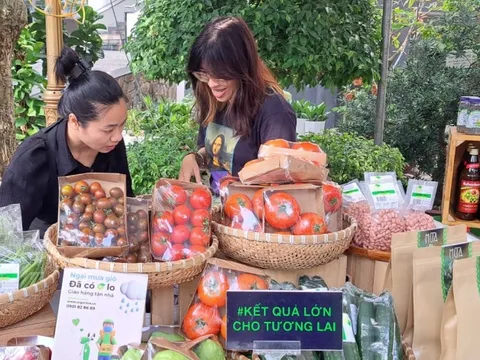 Phiên chợ thực phẩm đặc biệt giữa trung tâm TP HCM