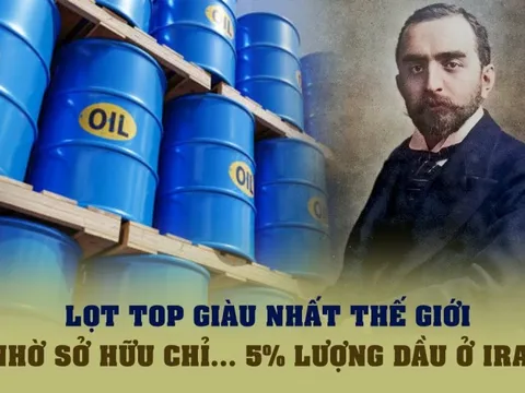 Kỹ sư vô danh lọt top những người giàu nhất thế giới dù chỉ sở hữu 5% sản lượng “vàng đen” ở Iraq: Coi dầu mỏ như người tình!