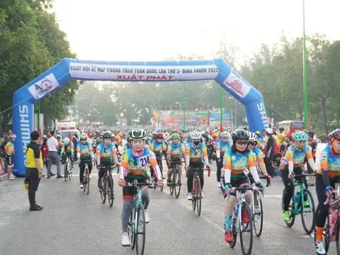 Hơn 1.300 cua rơ tranh tài giải đua xe đạp phong trào toàn quốc