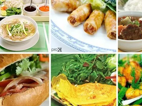 Phở, chả giò, bánh mì giúp ẩm thực Việt Nam lọt vào top 10 thế giới