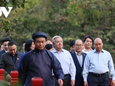 Toàn cảnh chuyến thăm chính thức Việt Nam của Tổng thư ký LHQ António Guterres