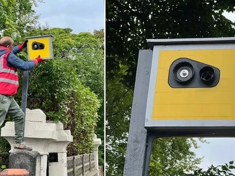 Biến tổ chim thành camera bắn tốc độ giả để ngăn lái ẩu