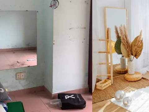 Thuê nhà cũ rồi chi 130 triệu cải tạo, tự tay sơn nhà: Kết quả có xứng đáng?