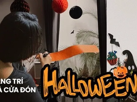 Chi tiền triệu trang trí nhà dịp Halloween