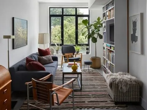 Cải tạo căn hộ 60m2 có 2 phòng ngủ