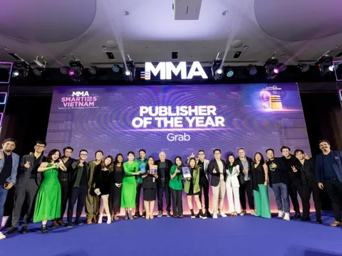 Grab xuất sắc giành đến 9 giải thưởng với 2 giải Vàng tại SMARTIES VIETNAM 2022