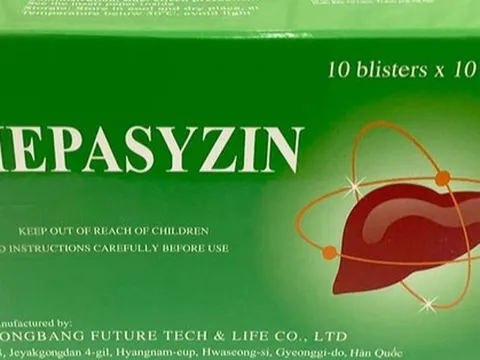 Thu hồi khẩn lô thuốc điều trị các bệnh gan