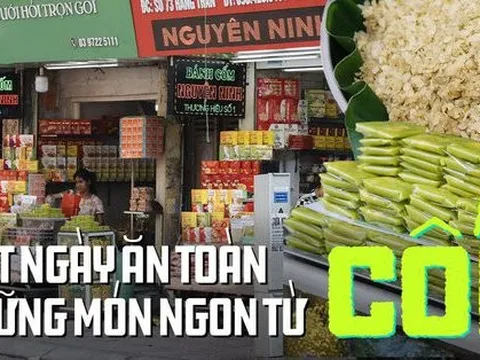 Ăn ngập các món ngon từ cốm để “ôm trọn” mùa thu Hà Nội