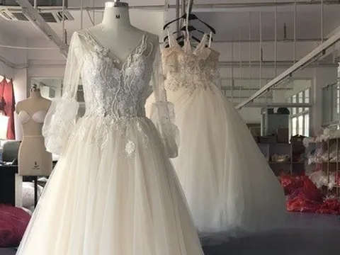 Trấn Đinh Tập - Nơi sản xuất váy cưới lớn nhất Trung Quốc