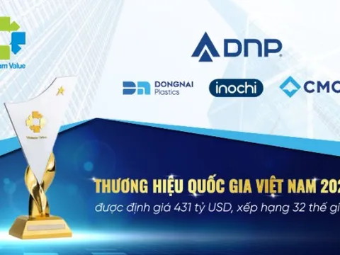 DNP cùng lúc đạt 3 Thương hiệu Quốc gia