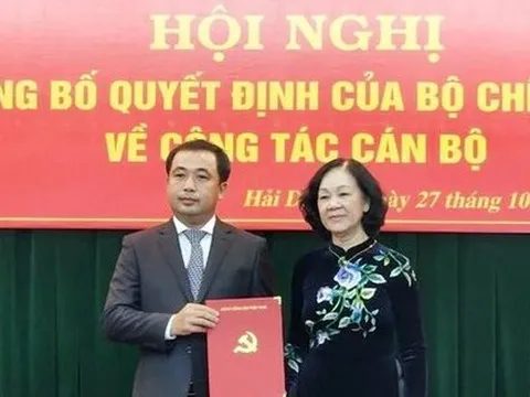 Ông Trần Đức Thắng làm Bí thư Tỉnh ủy Hải Dương
