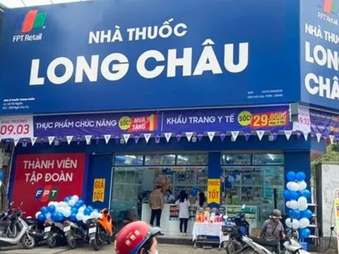 Doanh thu Chuỗi nhà thuốc Long Châu tăng gấp 3 lần trong 9 tháng đầu năm: Trung bình mỗi ngày thu về 24 tỷ đồng