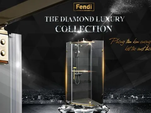 BST Fendi Diamond - Kiến trúc thời thượng cho không gian phòng tắm đẳng cấp
