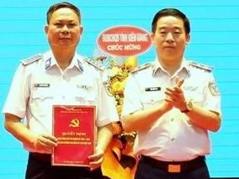 Bổ nhiệm Phó Chính ủy Quân đoàn 4 làm Chính ủy Vùng Cảnh sát biển 4