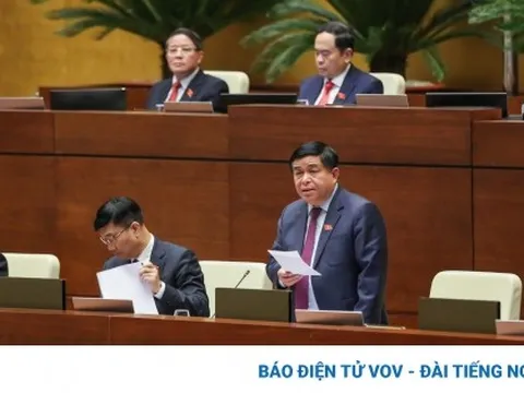 Bộ trưởng Bộ Kế hoạch và Đầu tư giải thích việc chậm giải ngân đầu tư công