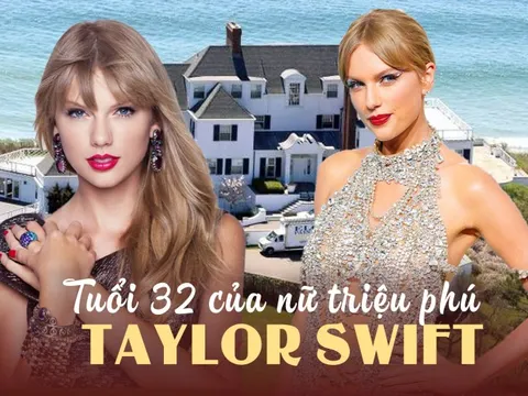 Tuổi 32 của nữ triệu phú Taylor Swift: Vừa giàu vừa giỏi, ra album mới "làm sập" cả Spotify, là trùm BĐS nhưng chỉ thích tiêu tiền... cho người khác