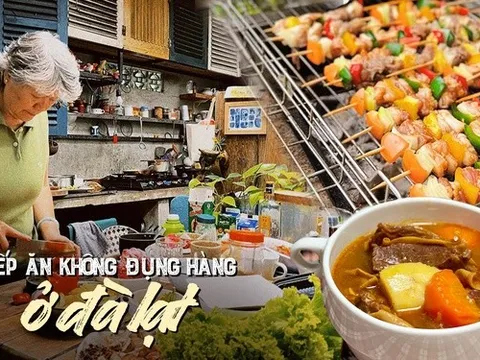 Đà Lạt có quán ăn chẳng giống ai: Không có thực đơn, muốn ăn món gì cô chủ sẽ tự tay nấu món đó