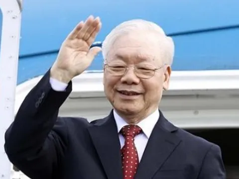 Tổng Bí thư Nguyễn Phú Trọng đến Bắc Kinh, bắt đầu thăm chính thức Trung Quốc