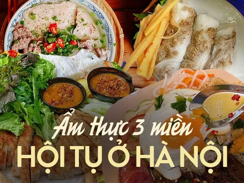 Lượn quanh Hà Nội, thưởng thức 1001 món ăn đặc sản từ các tỉnh thành Việt Nam