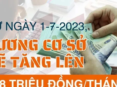 Lương cơ sở tăng lên 1,8 triệu đồng/tháng: Thu nhập của công chức, viên chức sẽ thế nào?
